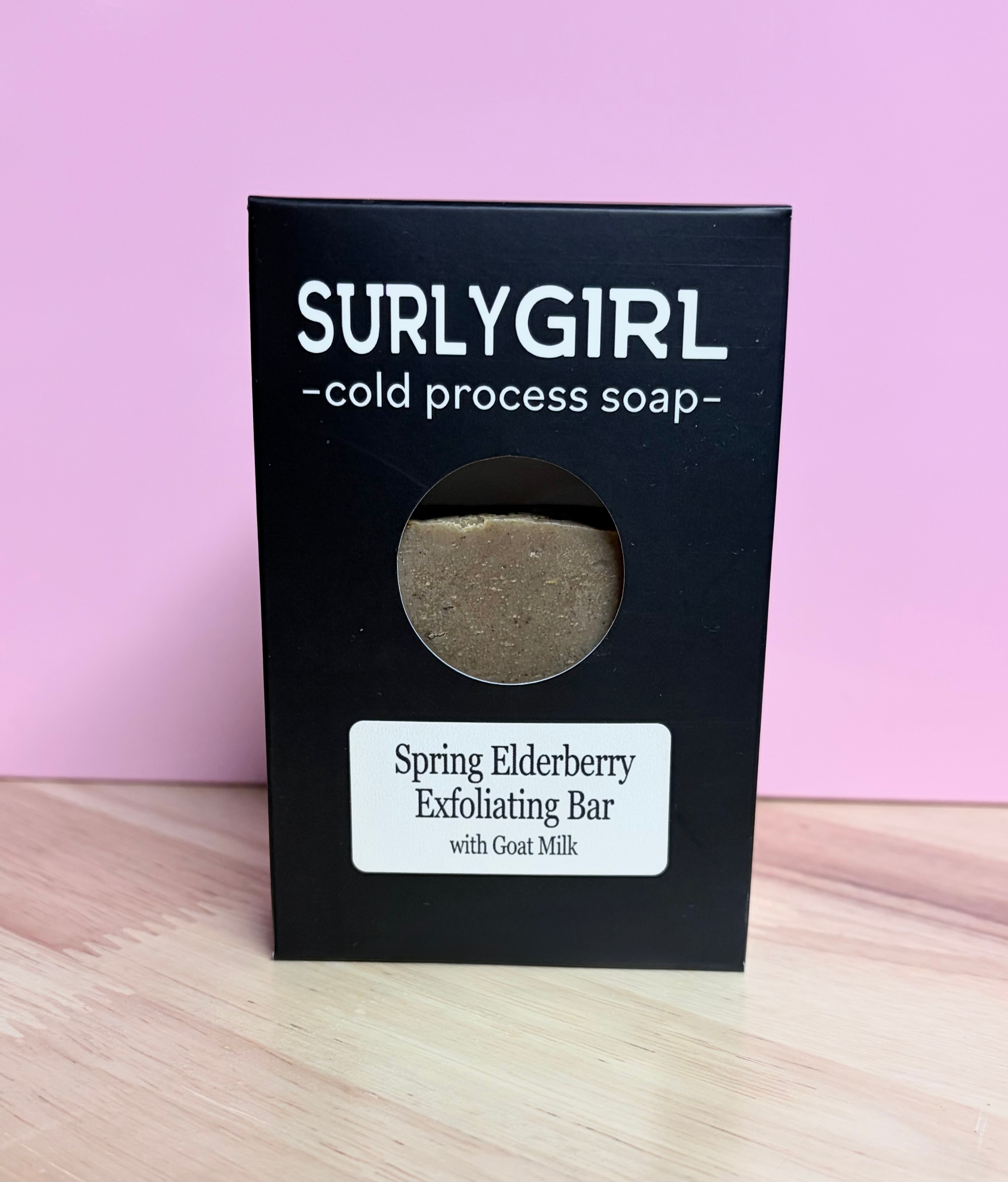 Spring Elderberry Exfoliating Bar with Goat Milk