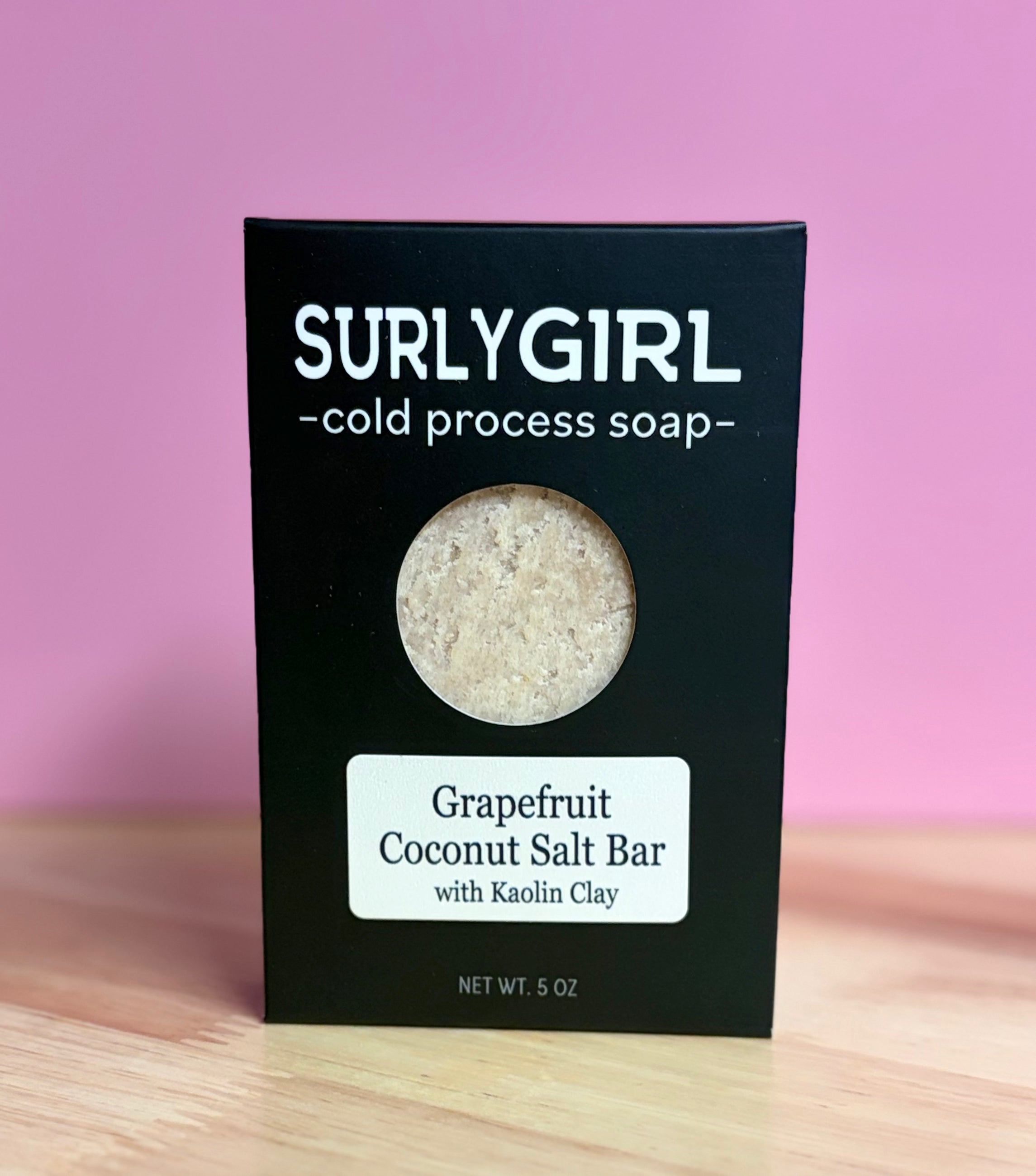 Grapefruit and Coconut Salt Bar