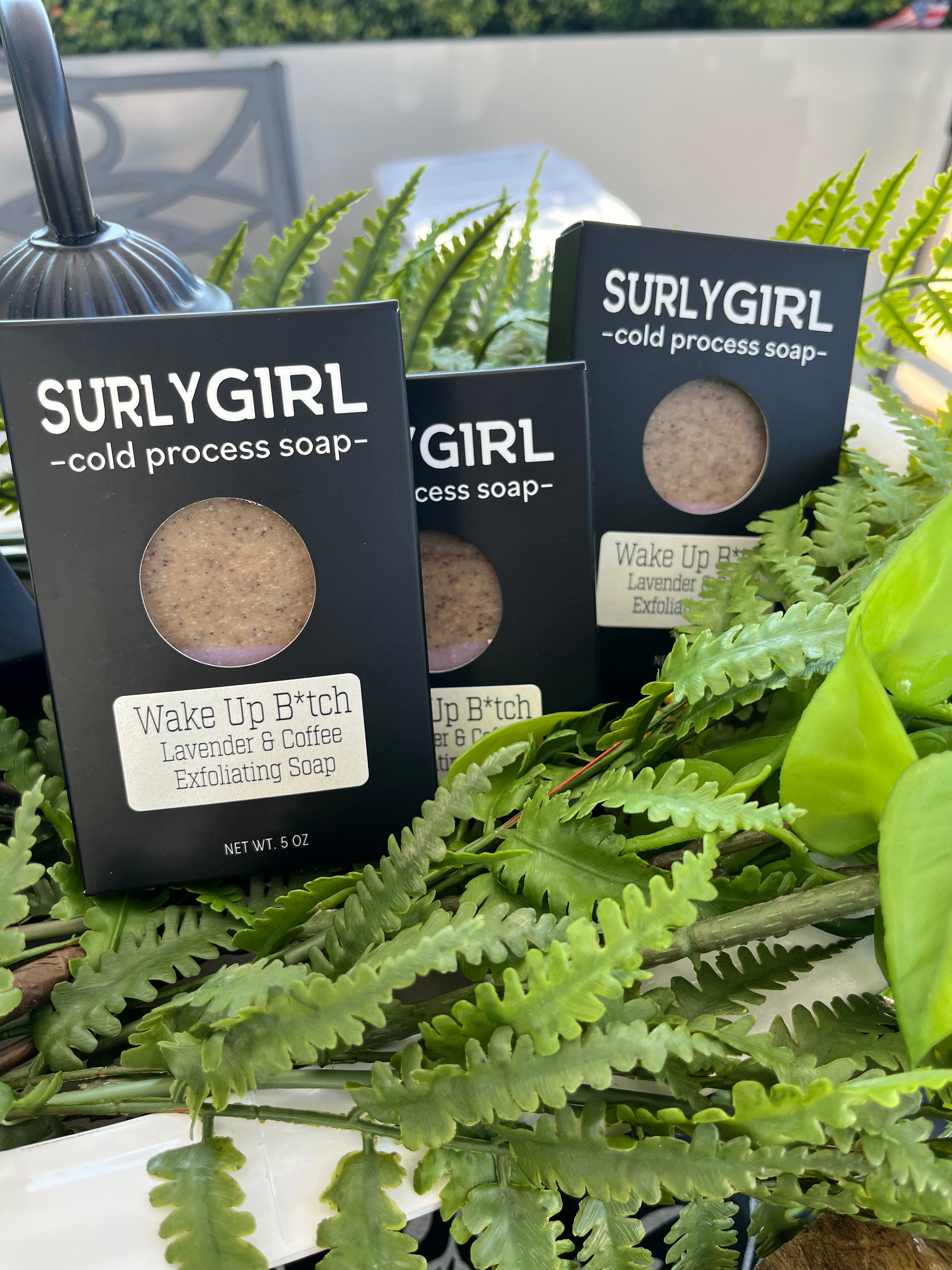 Wake Up Bitch Lavender & Coffee Exfoliating Soap
